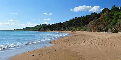 Timpi Russi Beach in Sciacca