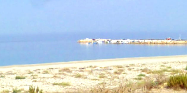 Torrazza beach in Petrosino
