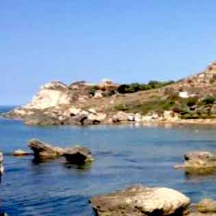 San Nicola Tower Beach in Licata