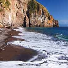 Spiaggia di Valle Muria a Lipari