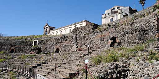 Greeck-Roman Theatre in Catania