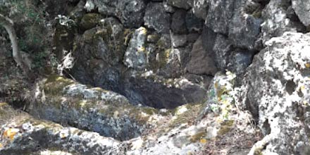 Byzantine tombs in Pantelleria
