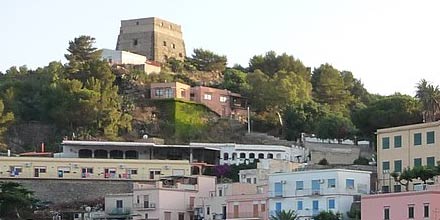 Santa Maria Tower in Ustica