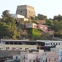 Santa Maria Tower in Ustica