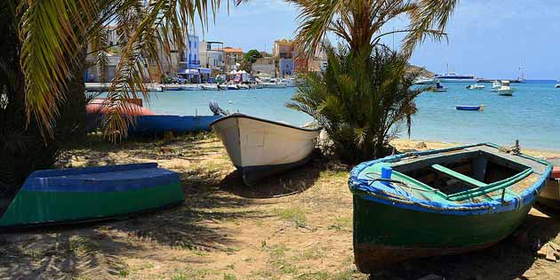 Vasche Romane a Lampedusa