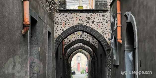 Arches street of Randazzo