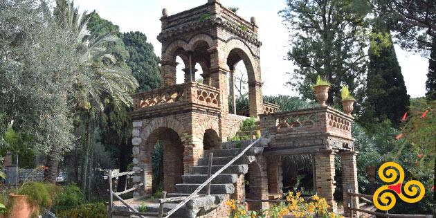 Villa comunale a Taormina