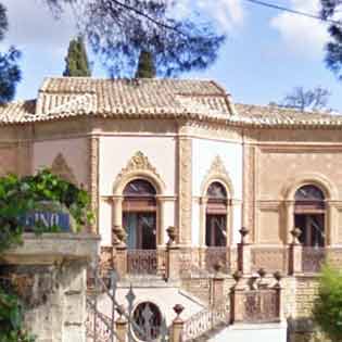 Villa Jacona della Motta a Caltagirone