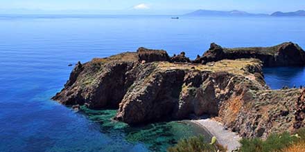 Prehistoric Village of in Panarea