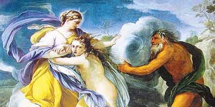 The legend of Alfeo and Arethusa