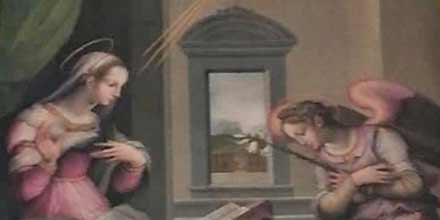 Legend of the painting of the Annunciation
