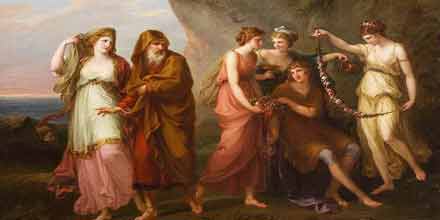 Leggenda di Ulisse e Calipso 