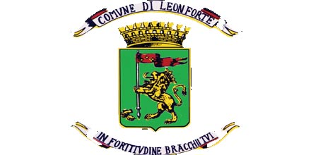 Origin of the Leonforte coat of arms
