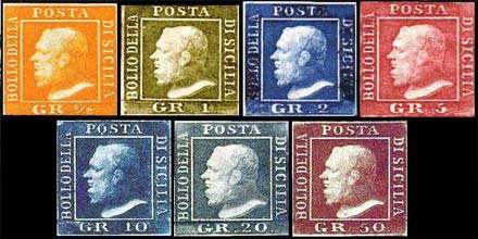 Commemorative postmark in Acireale