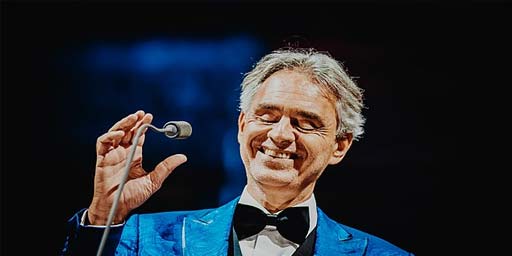 Concerto di Andrea Bocelli a Taormina Concerto di Andrea Bocelli a Taormina