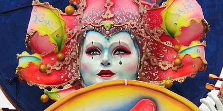 Competition of miniature carnival floats in Acireale