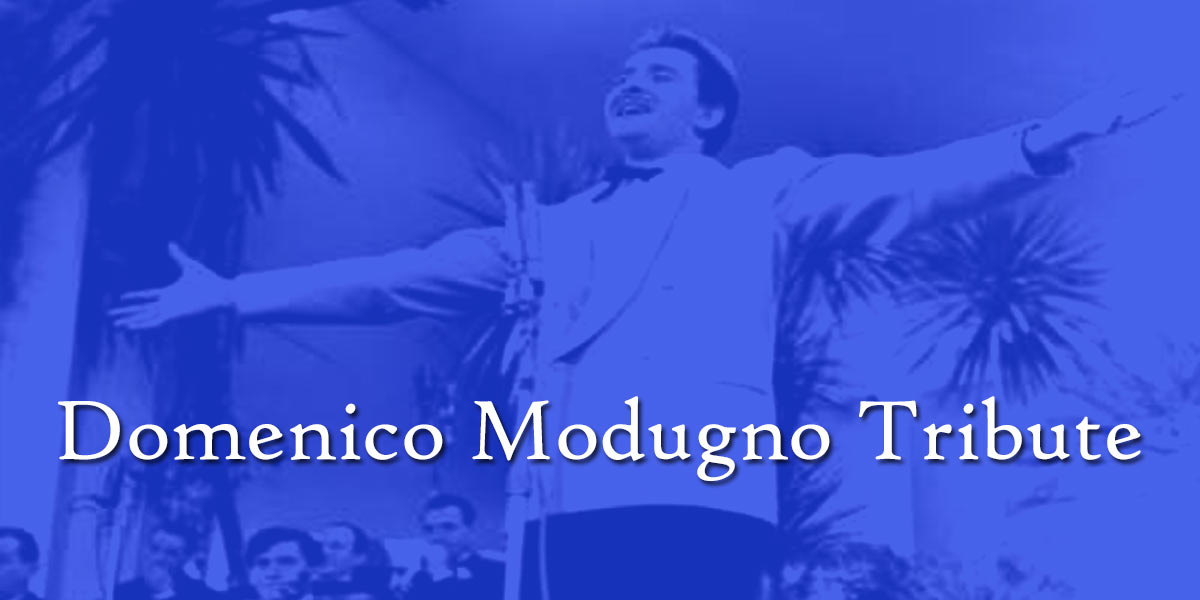 Domenico Modugno Tribute in Messina