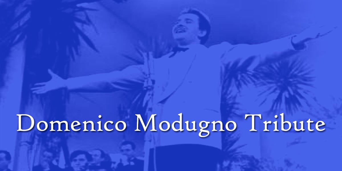 Domenico Modugno Tribute a Tindari Domenico Modugno Tribute a Tindari