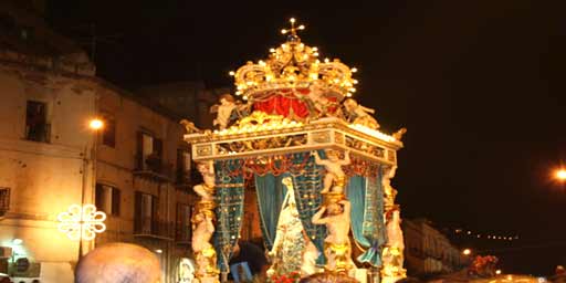 Festa estiva Madonna del Soccorso a Sciacca