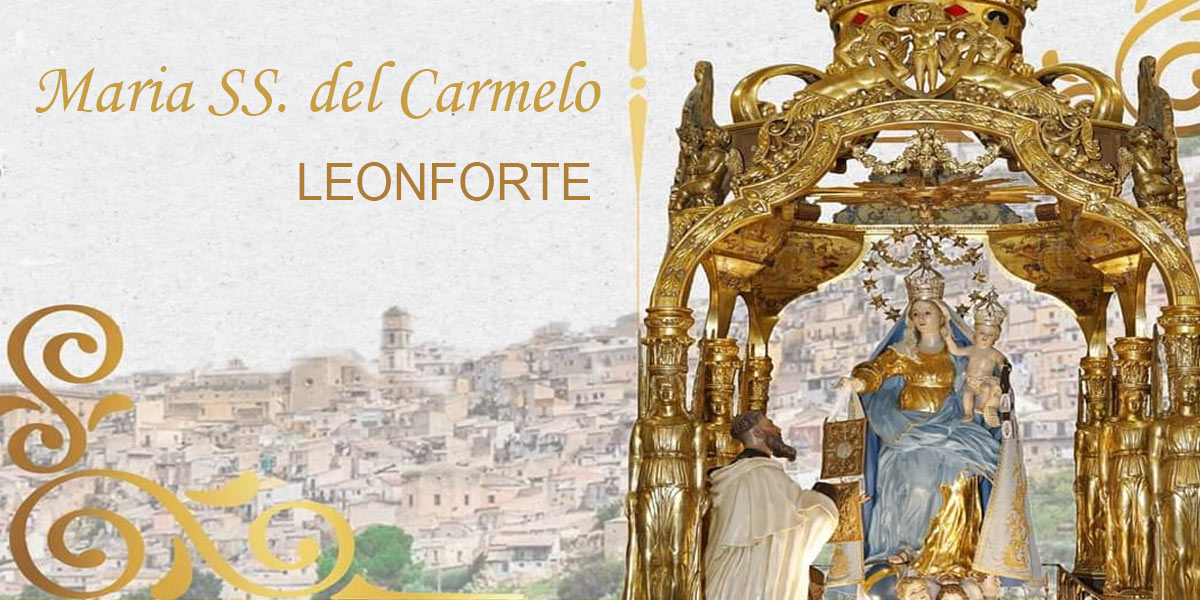 Feast of the Madonna del Carmelo in Leonforte