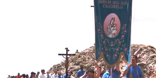 Feast of the Madonna dell'Alto in Petralia Sottana