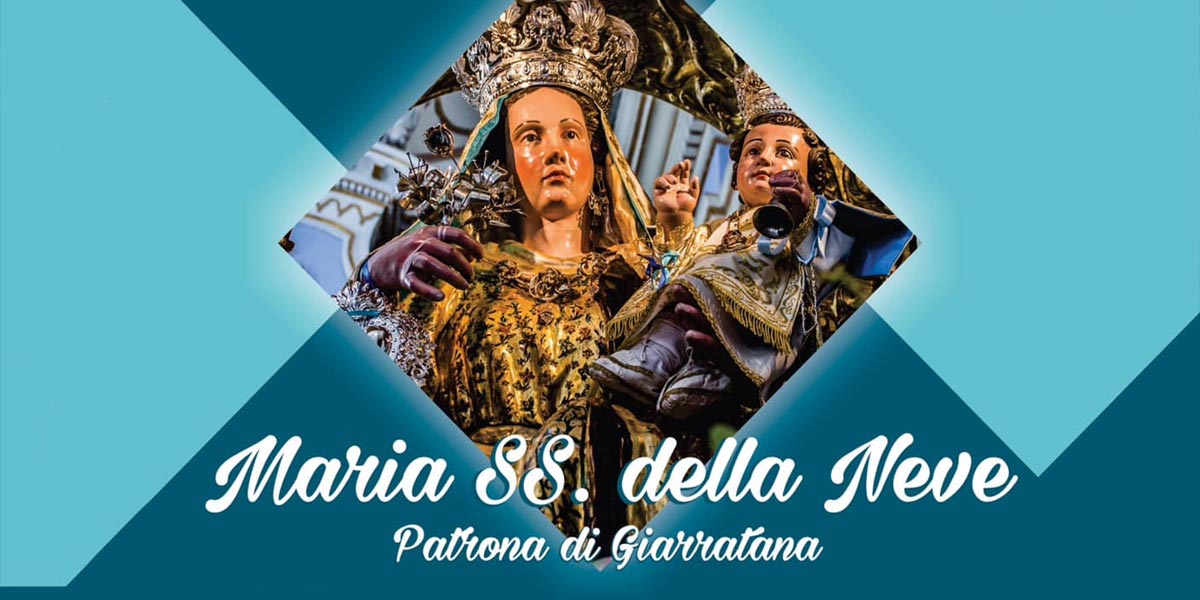 Feast of Our Lady of the Snow in Giarratana