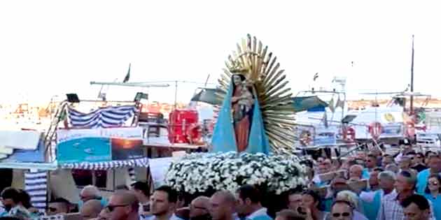 Festa della Madonna di Porto Salvo a Lampedusa