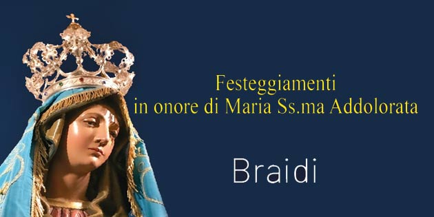 Feast of Mary SS. Sorrowful in Braidi - Montalbano Elicona