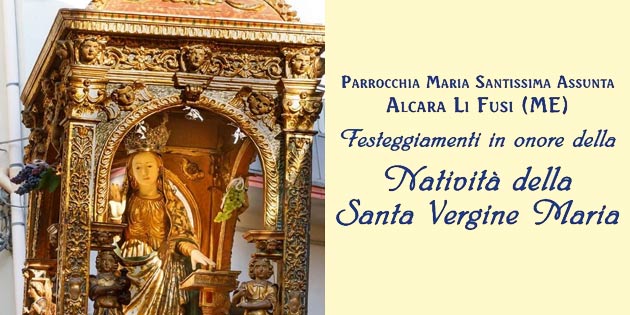Feast of Maria SS Annunziata in Alcara Li Fusi
