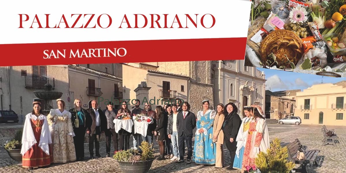 Feast of San Martino at Palazzo Adriano