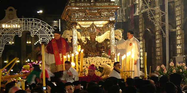 Feast of S. Agata in Catania