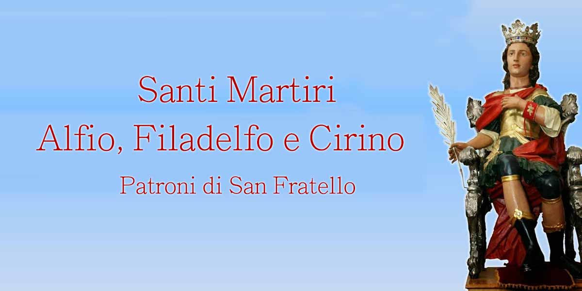 Feast of the Holy Brothers Martyrs in San Fratello