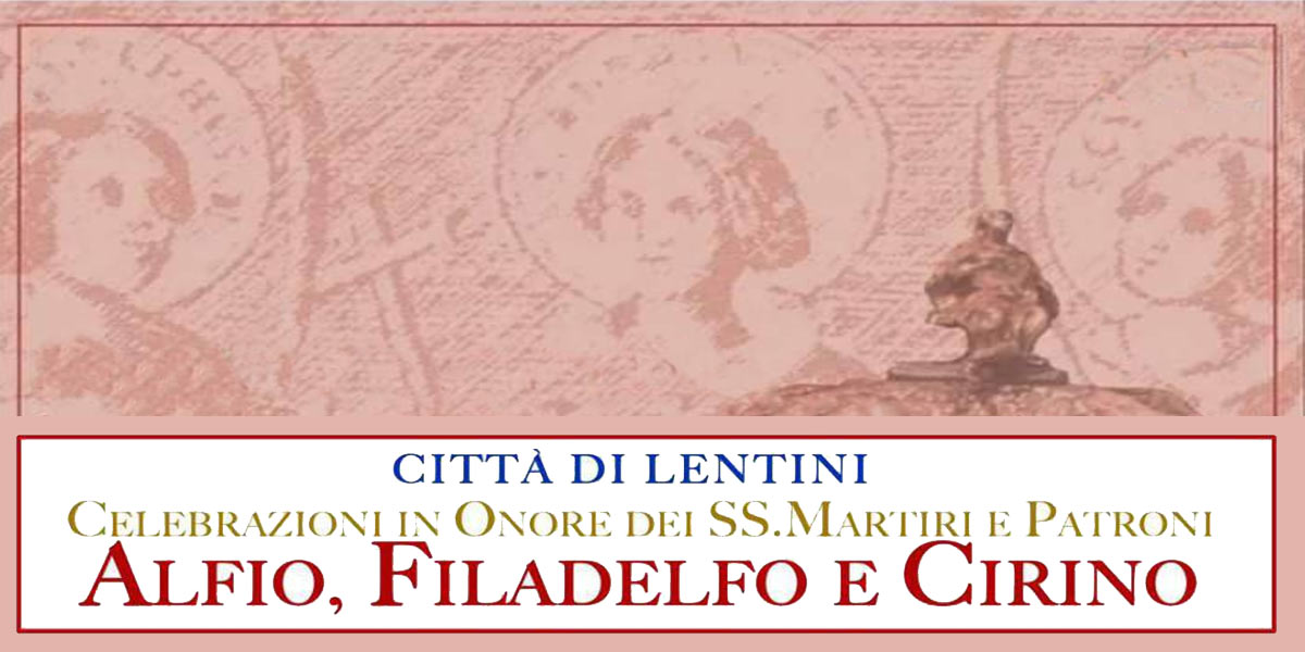 Feast of Saints Alfio Filadelfo and Cirino in Lentini
