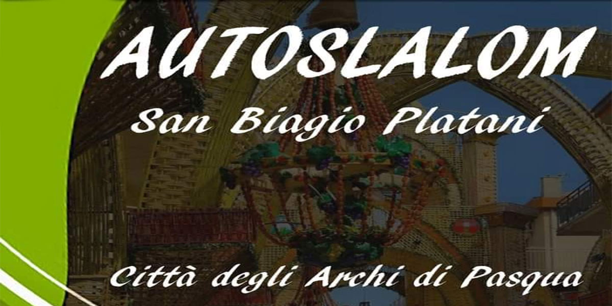 Autoslalom in San Biagio Platani