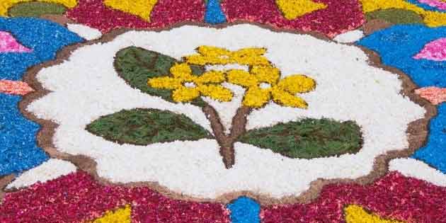 Infiorata of Santo Stefano Medio - Feast of Madonna dei Giardini