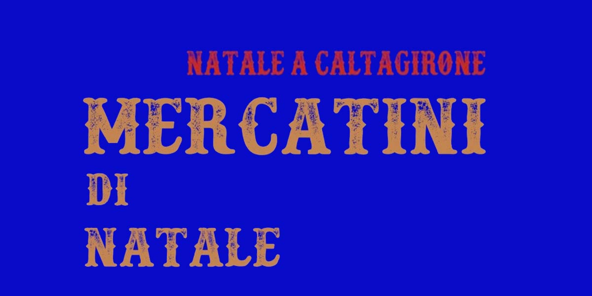 Christmas markets in Caltagirone