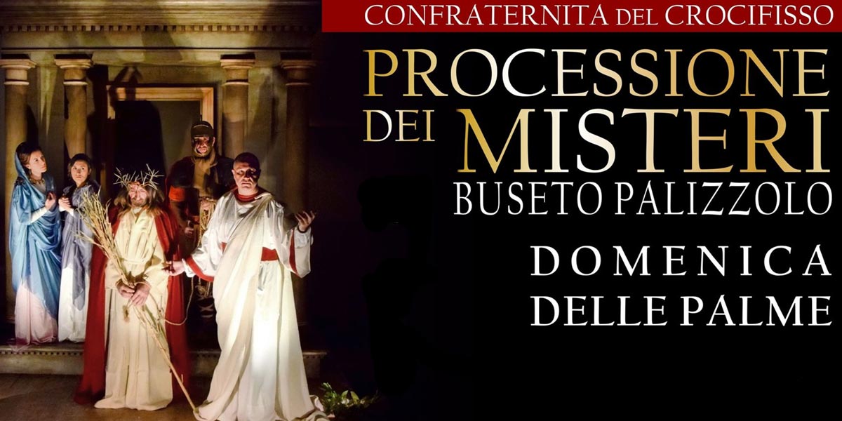 Processione dei misteri di Pasqua a Buseto Palizzolo