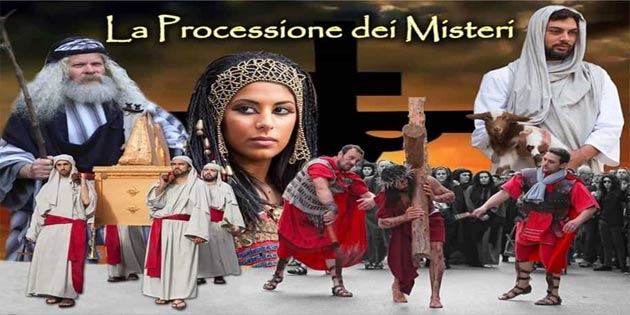 La Processione dei Misteri - Pasqua a Montelepre 2024