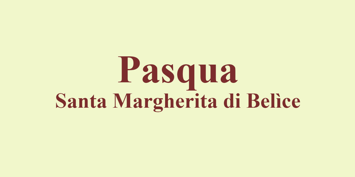Easter in Santa Margherita di Belice