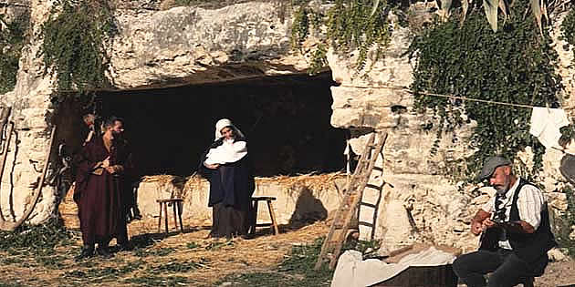 Living Nativity in Cava d'Ispica