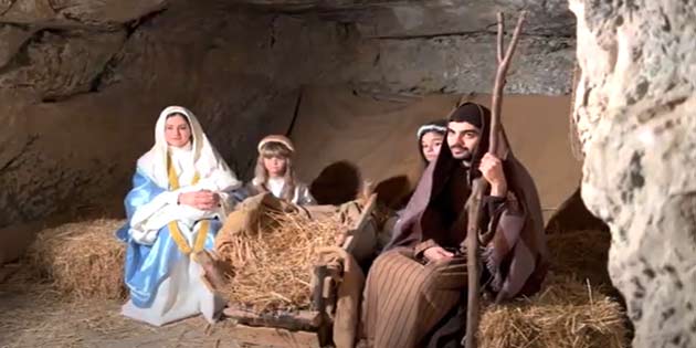 Living Nativity Scene in Scicli