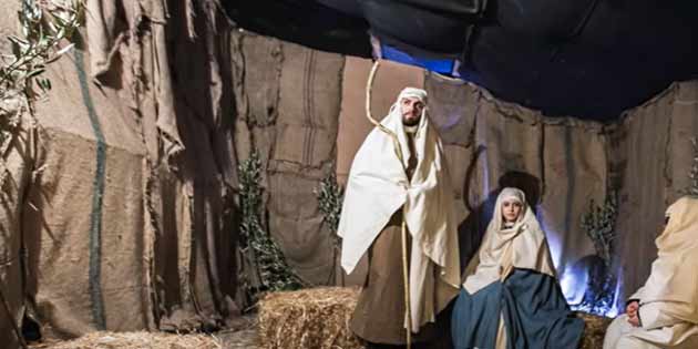 Living Nativity in Enna