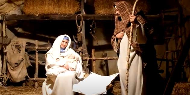 Living Nativity Scene in Vittoria