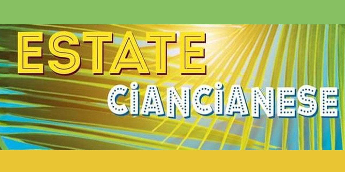 Programma Estate Cianciana Programma Estate Cianciana