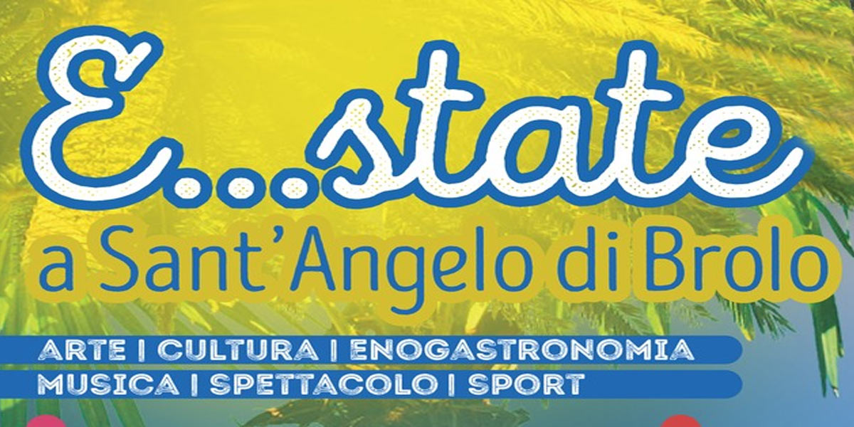 Programma Estate Sant'Angelo di Brolo Programma Estate Sant'Angelo di Brolo
