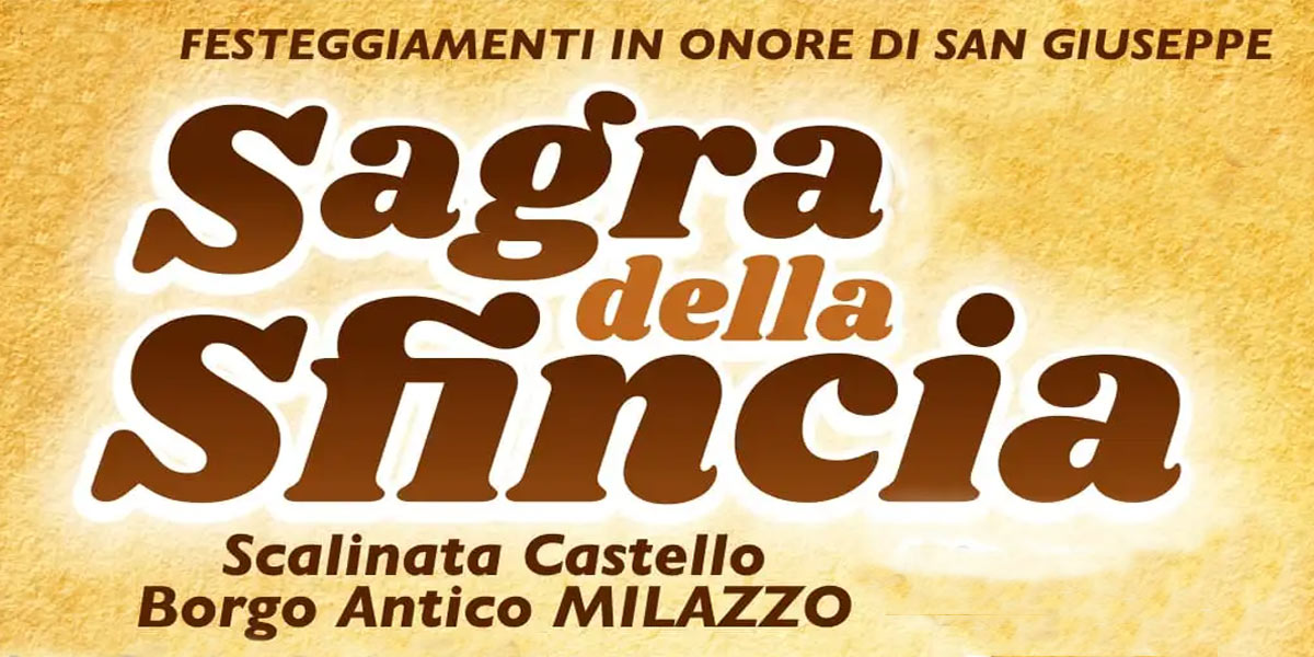 Festival of Sfincia in Milazzo