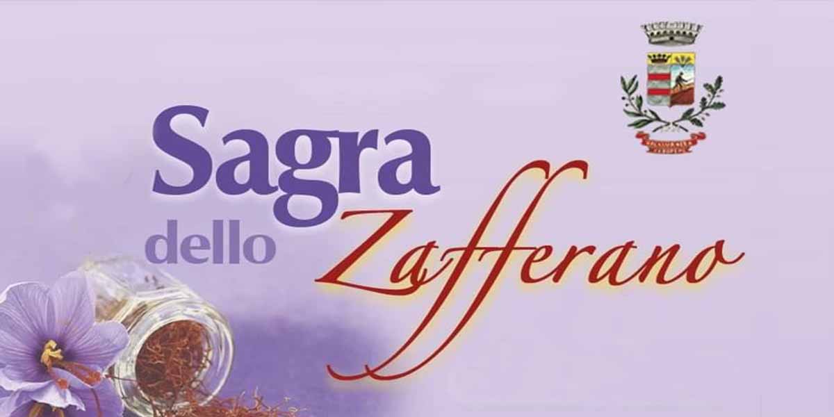 Saffron festival in Valguarnera Caropepe