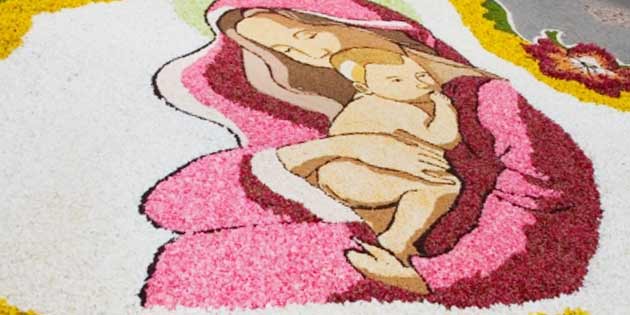 Infiorata della Scalinata di San Domenico a Trapani