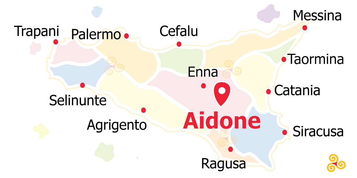 dove si trova Aidone