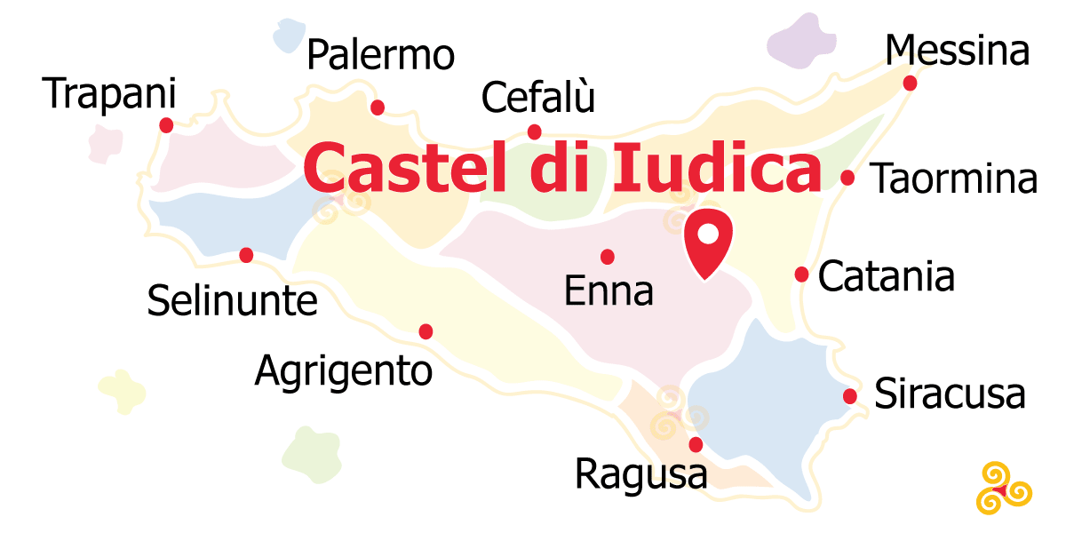 dove si trova Castel di Iudica